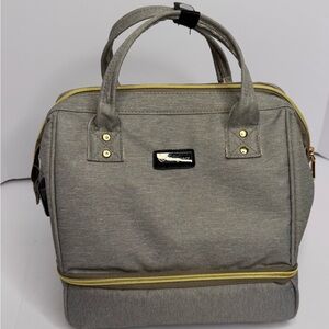 Stylish Gray Baby Bag